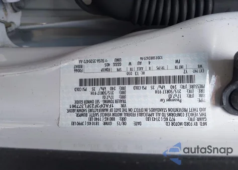 2015 Ford Focus Se из США, поврежденный, VIN 1FADP3F23FL377961